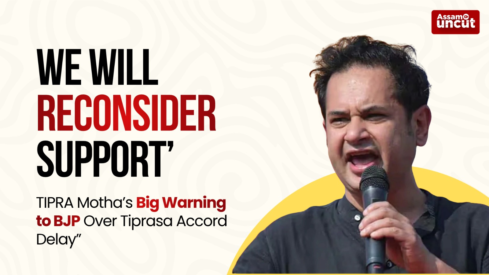 ‘We Will Reconsider Support’: TIPRA Motha’s Big Warning to BJP Over Tiprasa Accord Delay